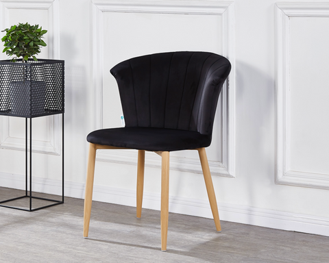 Helsinki LUX Velvet Dining Chair