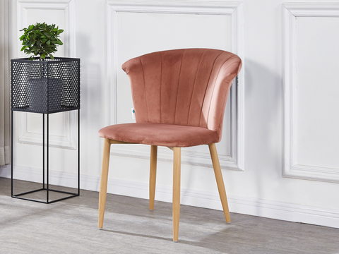 Helsinki LUX Velvet Dining Chair