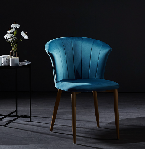 Helsinki LUX Velvet Dining Chair