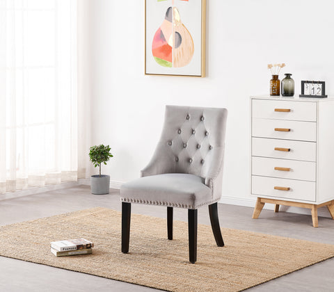 Winchester LUX Velvet Dining Chair - Dressing Chairs Set of 2