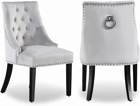 Winchester LUX Velvet Dining Chair - Dressing Chairs Set of 2
