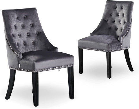 Winchester LUX Velvet Dining Chair - Dressing Chairs Set of 2