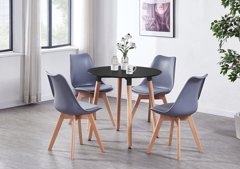 Halo Round Dining Table Single - 80 CM