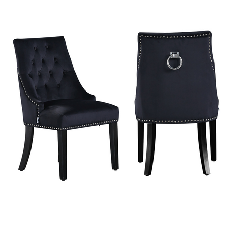 Winchester LUX Velvet Dining Chair - Dressing Chairs Set of 2