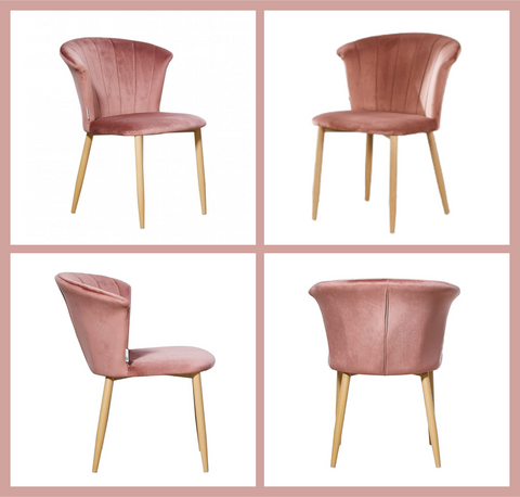 Helsinki LUX Velvet Dining Chair