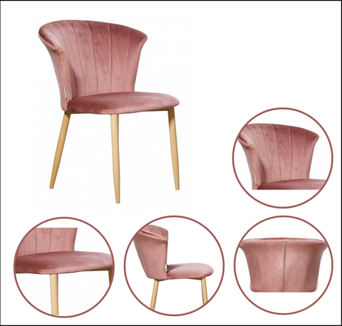 Helsinki LUX Velvet Dining Chair