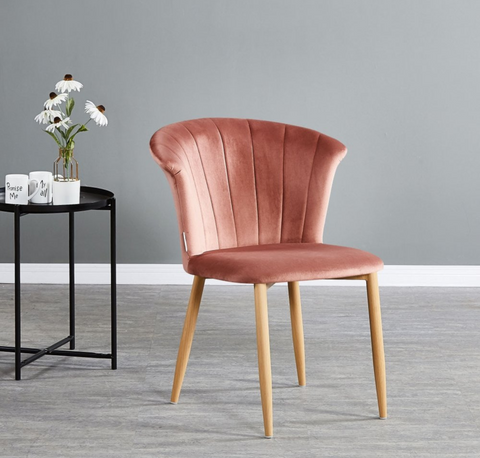 Helsinki LUX Velvet Dining Chair